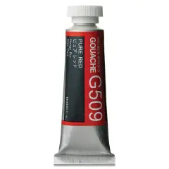 Holbein Artists' Gouache - Pure Red, 15 ml tube