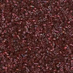 Miyuki Delica Bead 15/0, DBS0105, Garnet Gold Luster