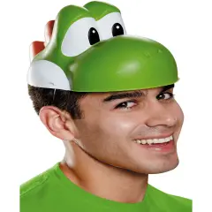Adults Super Mario Brothers Yoshi Mask Costume Accessory