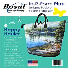 Bosal In-R-Form Plus Fusible Foam Stabilizer 54"X58"-Happy Hauler Bag