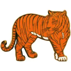 Tiger Pin 1"
