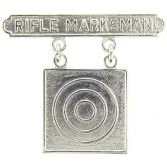 EagleEmblems P16369 BDG-USMC,Rifle,Marksman (1.875'')