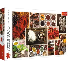 1000 Piece Jigsaw Puzzles, Spices, Food Puzzles, Collage Puzzles, Adult Puzzles, Trefl 10470