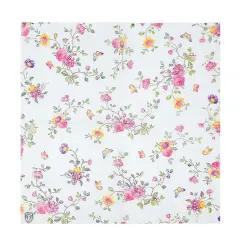 Wrapables&reg; Floral 2 Ply Paper Napkins (40 Count) for Wedding, Dinner Party, Tea Party, Decorative Decoupage Butterflies Pink