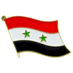 Syria Flag Pin 1"