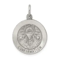 Sterling Silver Confirmation Medal
