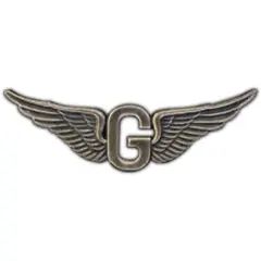 WING- ARMY, GUNNER, DOOR (2-3/4")