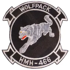 EagleEmblems PM5219 Patch-USMC,Wolfpack (3.5'')