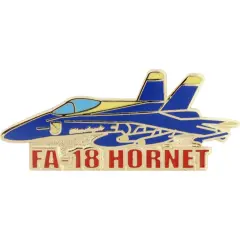 FA-18 Hornet Airplane Pin 1 1/2"