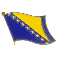 Bosnia Flag Pin 1"