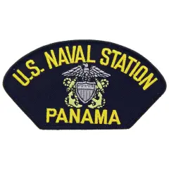 U.S. Naval Station Panama Patch 2 1/4" x 4"