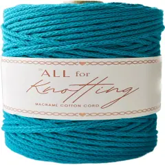 3.5mm Macrame Braided Cord, approx 490ft/163yds ALL FOR KNOTTING Capri