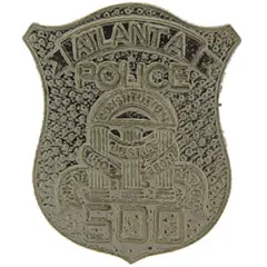 Atlanta Police Officer Badge Pin 1"