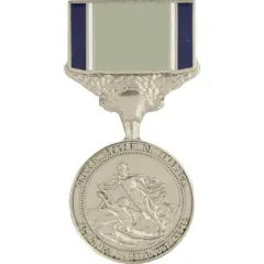 EagleEmblems P13021 Pin-Medal, Silver Lifesave, (1-3/16")