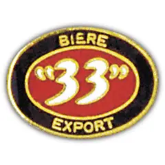 Biere 33 Export Pin 1"