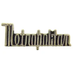 Metropolitan Car Emblem Pin (1")