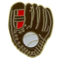 Baseball Glove Pin 1"
