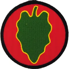 EagleEmblems PM0418 Patch-Army,024TH Inf.DIV. (3'')