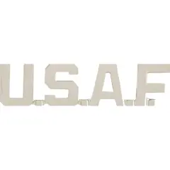 Pins: SAF - Air Force, SCR U.S.A.F. LETTERS (1-5/8")