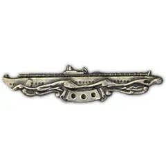 EagleEmblems P12026 PIN-USN,SUB.Combat Patrol (1.125'')