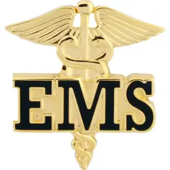 EagleEmblems P02301 Pin-EMS,Caduceus (1'')