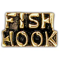 Fish Hook Pin 1"