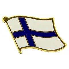 Finland Flag Pin 1"
