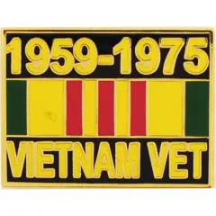 EagleEmblems P15252 Pin-Viet,Veteran,59-75 (1'')