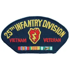 25TH INFANTRY DIVISION VIETNAM Military Veteran US ARMY Cap Patch PM1416 EE