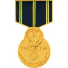 EagleEmblems P13017 Pin-Medal, Usn Expert Rifl, (1-3/16")