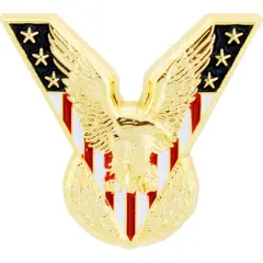 Victory Eagle Pin 1"