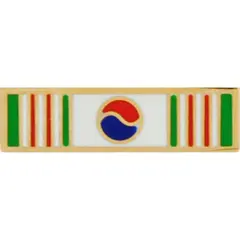 EagleEmblems P13040 Pin-Ribb,Korea,War Commen (11/16'')