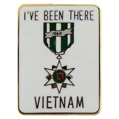 Vietnam I've Been There Pin 1"