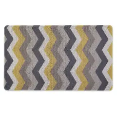 DII Chevron Tufted Mat 17.75x29.5 inches