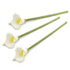 DII Flower Cala Lily White (Set of 3)