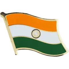 India Flag Pin 1"