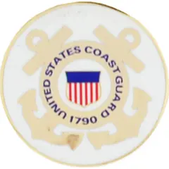EagleEmblems P14905 PIN-USCG Logo B (SML) (3/4'')