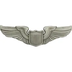 EagleEmblems P16501 Wing-USAF,Pilot,Basic (2'')