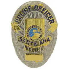 Santa Ana Police Officer Badge Pin 1"