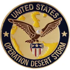 Operation Desert Storm Pin 1"