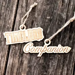 Ornament - Timelord - Companion - Set Raw Wood 1x4in