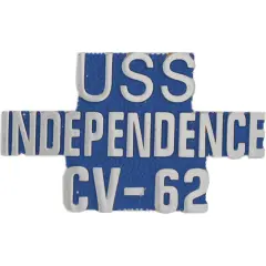 U.S. Navy USS Independence CV-62 Pin 1"