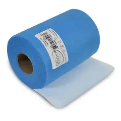 Premium Matte Tulle Spool of 6-inch X 100 Yards Light Blue