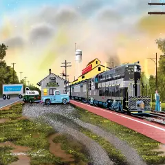 Sunsout Brownsburg Depot 1000 pc Jigsaw Puzzle 21307