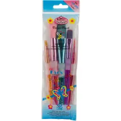 Royal & Langnickel Big Kid's Choice Chubby Brush Set 5/Pkg-Flat & Round
