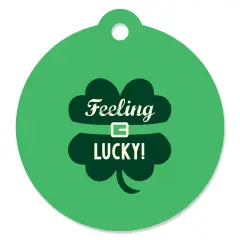 Big Dot of Happiness St. Patrick's Day - Saint Paddy's Day Party Favor Gift Tags (Set of 20)