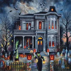 Sunsout Witching Hour 500 pc Halloween Jigsaw Puzzle 45426