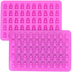 LorAnn Silicone Mold 2/Pkg-Gummy Bear