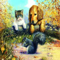 Sunsout A Grand Stand View 500 pc Jigsaw Puzzle 13709