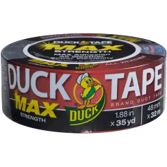 Duck Max Strength Duck Tape 1.88"X35yd-Black